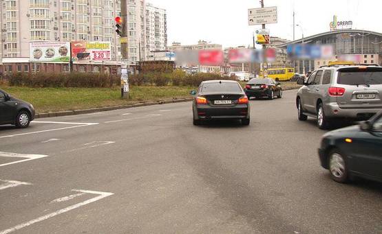 Фото рекламної площини за адресою Тимошенко/М"Минская" (В) - на Петровку правый