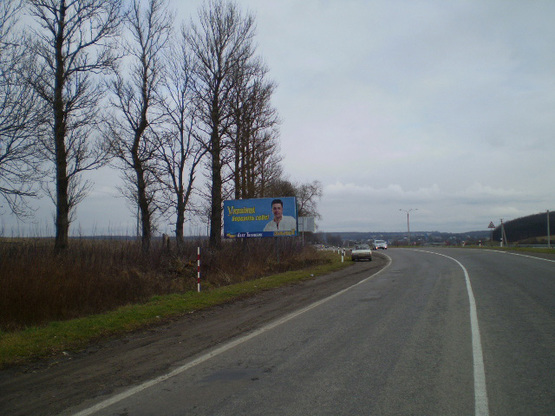 Фото рекламной плоскости по адресу Тисмениця виїзд Б Фото рекламной плоскости по адресу Тисмениця виїзд Б