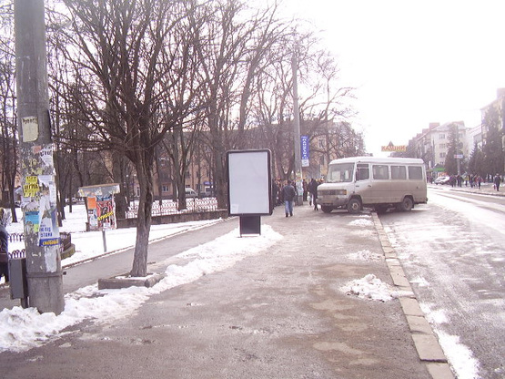 Фото рекламной плоскости по адресу Галицька КРЕЗ ст. Б