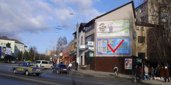 Фото рекламної площини за адресою Майдан Перемоги, 4 (нижній) Фото рекламної площини за адресою Майдан Перемоги, 4 (нижній)