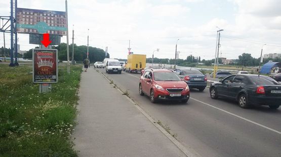 Фото рекламной плоскости по адресу Рыбалка М. ул., 2а, возле ТРЦ"Оазис", №1