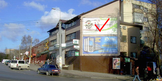 Фото рекламной плоскости по адресу Майдан Перемоги, 4 (верхній) Фото рекламной плоскости по адресу Майдан Перемоги, 4 (верхній)