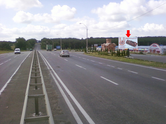 Фото рекламної площини за адресою Каменецкое шоссе, Аэропорт, рынок "Караван", №4 Фото рекламної площини за адресою Каменецкое шоссе, Аэропорт, рынок "Караван", №4