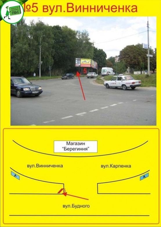 Фото рекламной плоскости по адресу Винниченка -Карпенка 17 Фото рекламной плоскости по адресу Винниченка -Карпенка 17