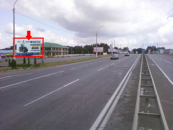 Фото рекламної площини за адресою Каменецкое шоссе, возле аэропорта, рын-ка "Караван" Фото рекламної площини за адресою Каменецкое шоссе, возле аэропорта, рын-ка "Караван"