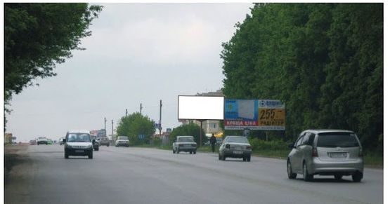 Фото рекламной плоскости по адресу вул. Будного