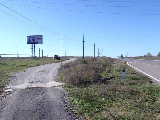 Фото рекламной плоскости по адресу Чкалівка