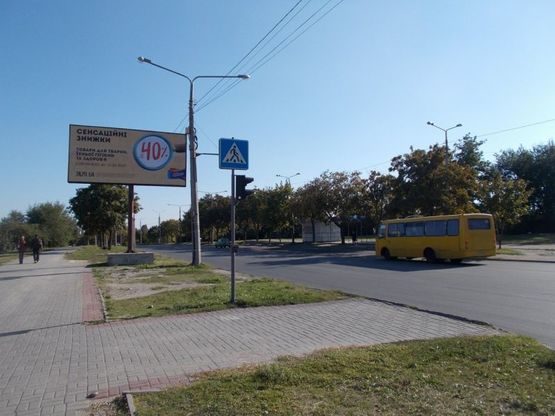 Фото рекламной плоскости по адресу Хортицкое шоссе_32