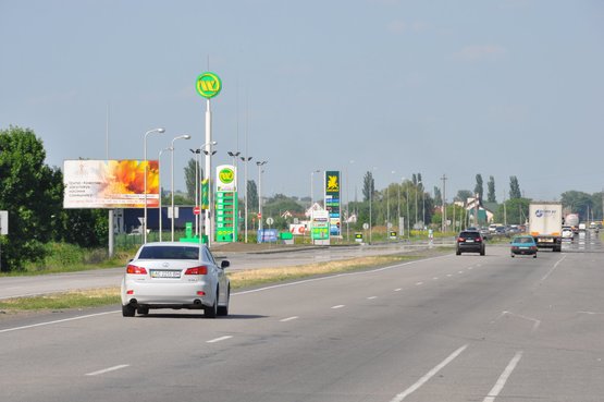 Фото рекламної площини за адресою Донецьке шосе, АЗС WOG