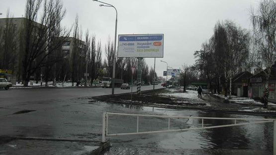 Фото рекламной плоскости по адресу вул. Дніпровська, автовокзал, справа