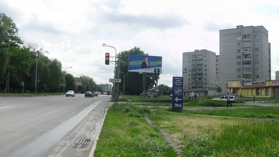 Білборд за адресою вул. Дніпровська, магазин АТБ-маркет