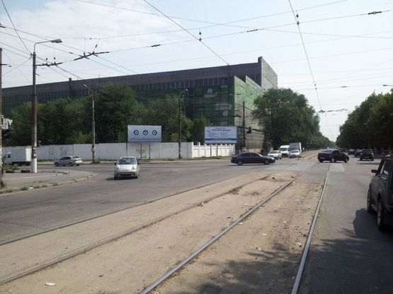 Фото рекламной плоскости по адресу ул. Г. Сталинграда – пр. А. Гальченко, из центра Фото рекламной плоскости по адресу ул. Г. Сталинграда – пр. А. Гальченко, из центра