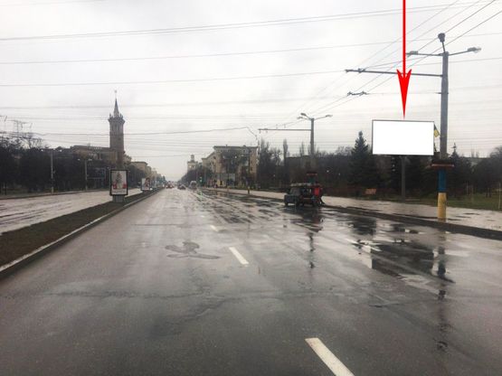Фото рекламной плоскости по адресу Zp003A,Соборний просп. - Сергія Тюленіна вул. Фото рекламной плоскости по адресу Zp003A,Соборний просп. - Сергія Тюленіна вул.