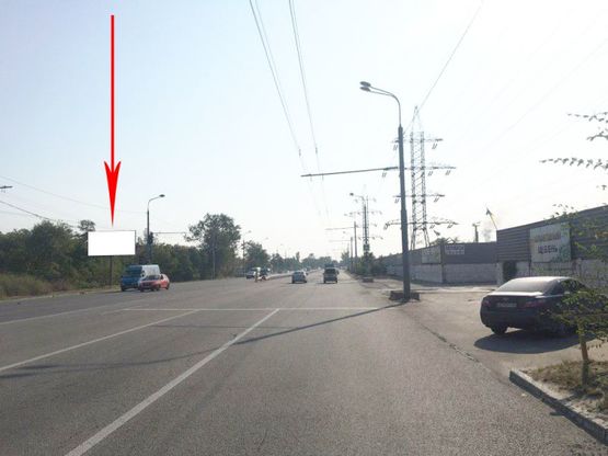 Фото рекламної площини за адресою 119B,вул. Набережна Заводська, за АЗС "Glorius" Фото рекламної площини за адресою 119B,вул. Набережна Заводська, за АЗС "Glorius"