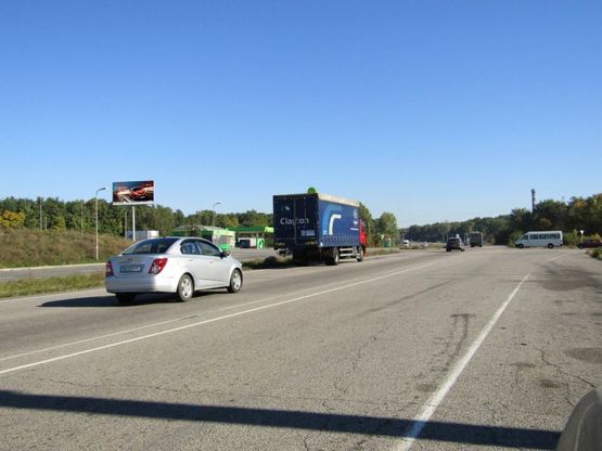Фото рекламной плоскости по адресу m029B,Криворізьке шосе - вул. Поточна, АЗС WOG