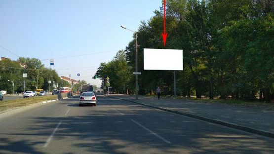 Фото рекламной плоскости по адресу t213A,просп. Богдана Хмельницького, в районі Парку імені Богдана Хмельницького