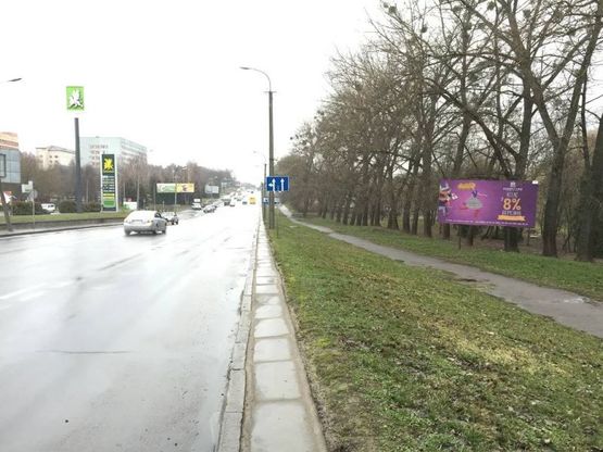Фото рекламної площини за адресою м. Рівне, вул. Київська, навпроти АЗС "ОККО"