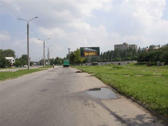 Фото рекламної площини за адресою вул.Тиражна, напрямок в місто, ст.А