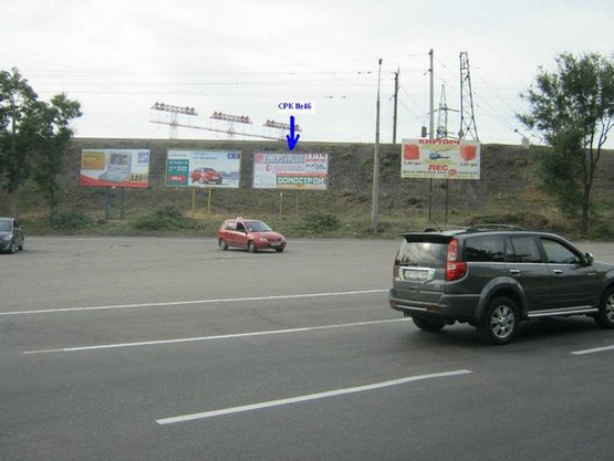 Фото рекламної площини за адресою Набережна магістраль – вул.Тюленіна