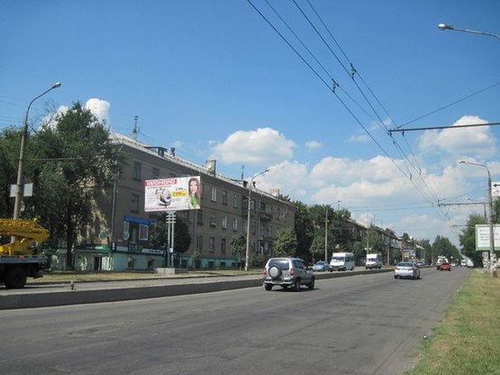 Фото рекламной плоскости по адресу вул.Перемоги-вул.Паркова, №2