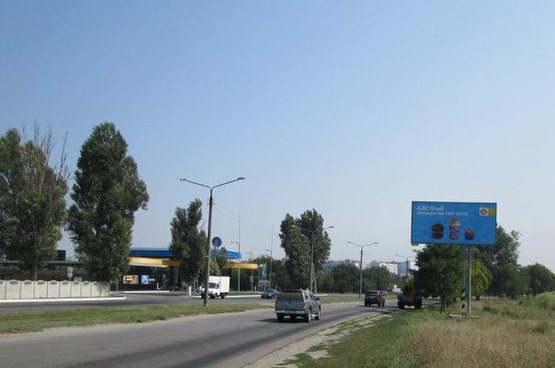 Фото рекламной плоскости по адресу вул.Тиражна -АЗС ТНК2 (вул.Ватутіна), ст.А Фото рекламной плоскости по адресу вул.Тиражна -АЗС ТНК2 (вул.Ватутіна), ст.А