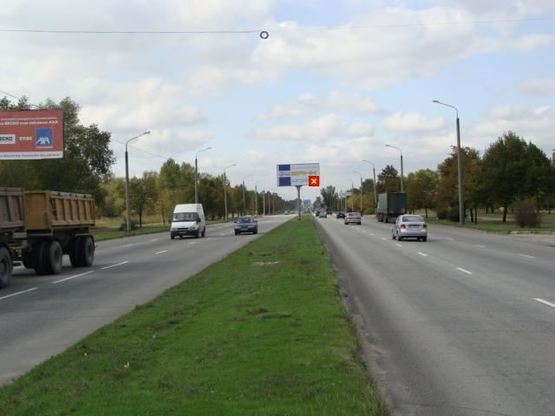 Фото рекламной плоскости по адресу Набережна магістраль - вул.Толстого, парк Перемоги, напрямок руху до порту Фото рекламной плоскости по адресу Набережна магістраль - вул.Толстого, парк Перемоги, напрямок руху до порту