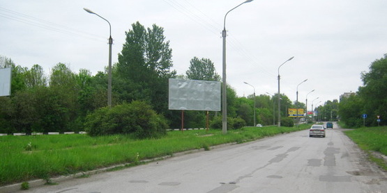 Фото рекламної площини за адресою Бережанська, в мiсто (поворот на Львів, роздiлювач) Фото рекламної площини за адресою Бережанська, в мiсто (поворот на Львів, роздiлювач)
