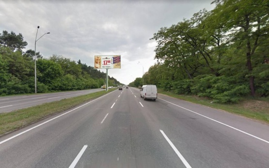 Фото рекламной плоскости по адресу просп. Броварський на розподілювачі (04-0248-01)