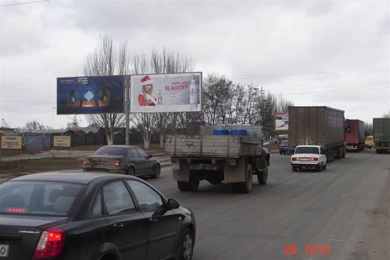 Фото рекламной плоскости по адресу Донецкое шоссе- ул.Березинская (перед поворотом на ТЦ"Караван") Фото рекламной плоскости по адресу Донецкое шоссе- ул.Березинская (перед поворотом на ТЦ"Караван")