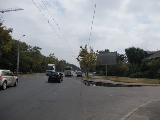 Фото рекламной плоскости по адресу Грушевского Мих. №45 А