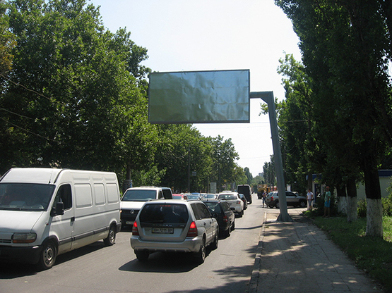 Фото рекламної площини за адресою 25-й Чапаевской Дивизии №19 А