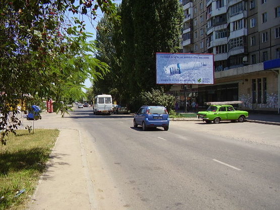Фото рекламної площини за адресою Левитана (поликлиника) А Фото рекламної площини за адресою Левитана (поликлиника) А
