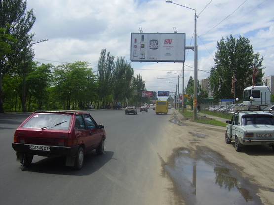 Фото рекламной плоскости по адресу Николаевская дорога А Фото рекламной плоскости по адресу Николаевская дорога А