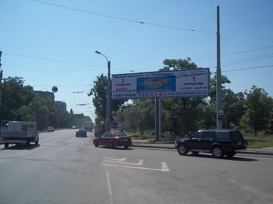 Фото рекламной плоскости по адресу Химическая ул. Грушевского А правая Фото рекламной плоскости по адресу Химическая ул. Грушевского А правая