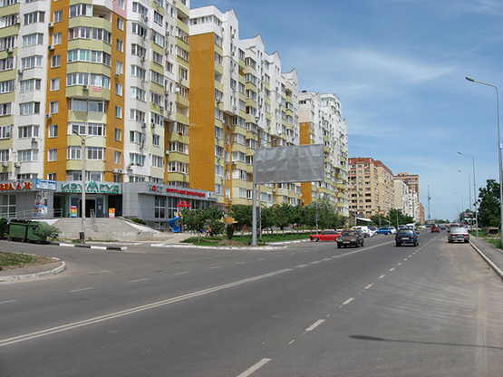 Фото рекламної площини за адресою Сахарова №36 В Фото рекламної площини за адресою Сахарова №36 В