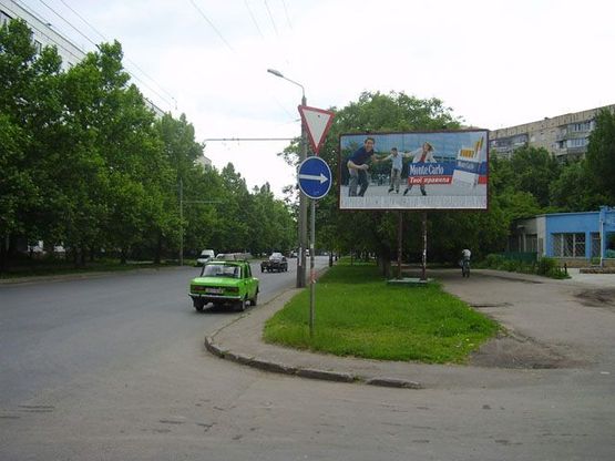 Фото рекламной плоскости по адресу Королева №50 А Фото рекламной плоскости по адресу Королева №50 А