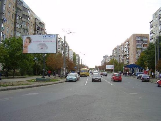 Фото рекламной плоскости по адресу Королева №65 В