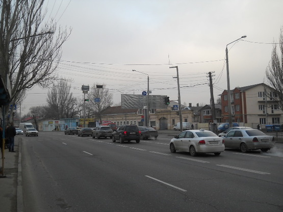 Фото рекламної площини за адресою Николаевская дорога №281 А правая Фото рекламної площини за адресою Николаевская дорога №281 А правая