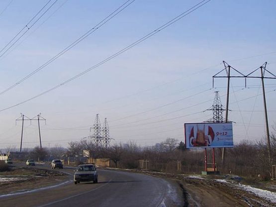 Фото рекламної площини за адресою Объездная дорога пос.Шевченко А