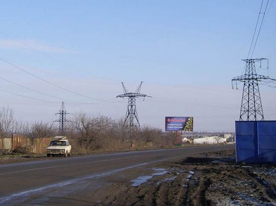 Фото рекламної площини за адресою Объездная дорога пос.Шевченко В