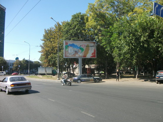 Фото рекламной плоскости по адресу пл-дь Деревянко угол Рихтера Св. №2 А