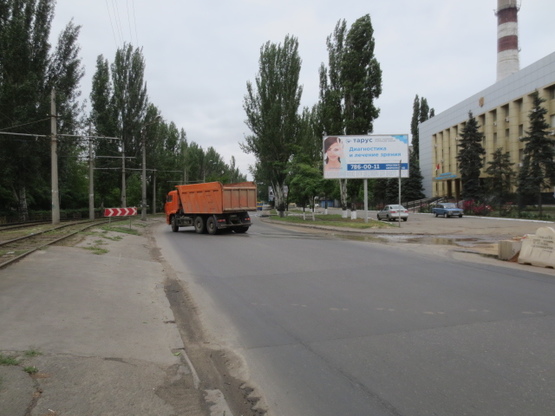 Фото рекламной плоскости по адресу Черноморского Казачества А