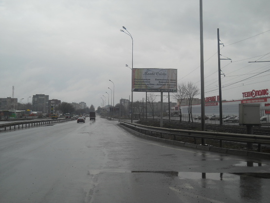 Фото рекламной плоскости по адресу 1-й км Новониколаевской дороги Таврия-В А