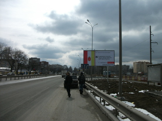 Фото рекламної площини за адресою 1-й км Новониколаевской дороги выезд Таврия-В А Фото рекламної площини за адресою 1-й км Новониколаевской дороги выезд Таврия-В А