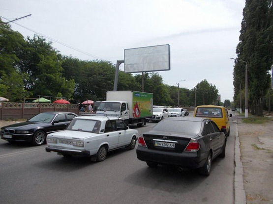 Фото рекламной плоскости по адресу Добровольского пр-т №114/2 рынок "Северный" В Фото рекламной плоскости по адресу Добровольского пр-т №114/2 рынок "Северный" В