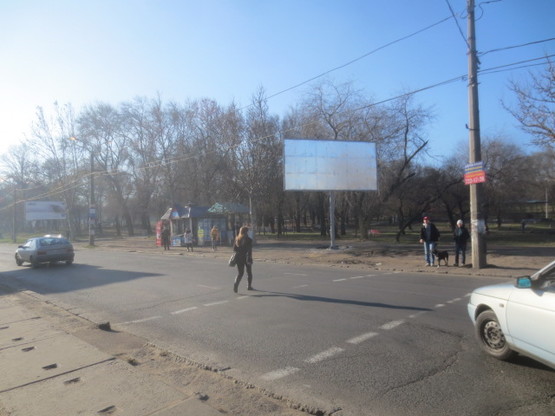 Фото рекламной плоскости по адресу Балковская угол Маловского А