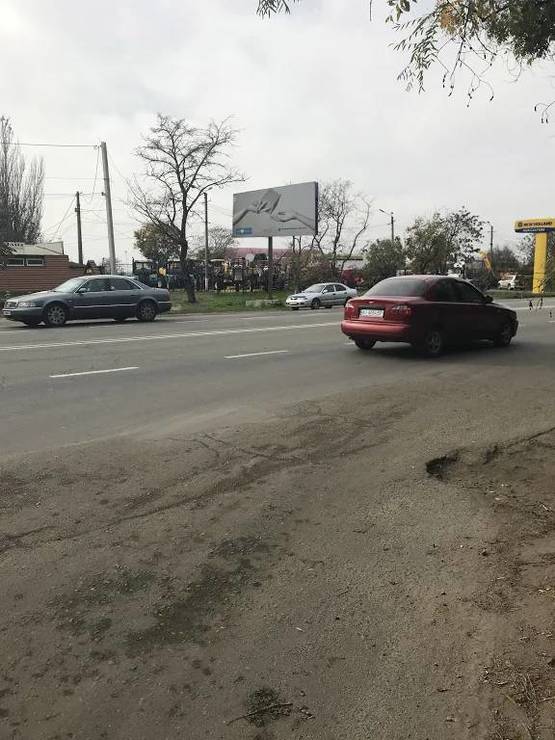 Фото рекламной плоскости по адресу Тираспольское шоссе- р-к Анжелика