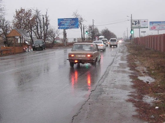 Фото рекламной плоскости по адресу Маршала Жукова - Червоый хутор (в город)