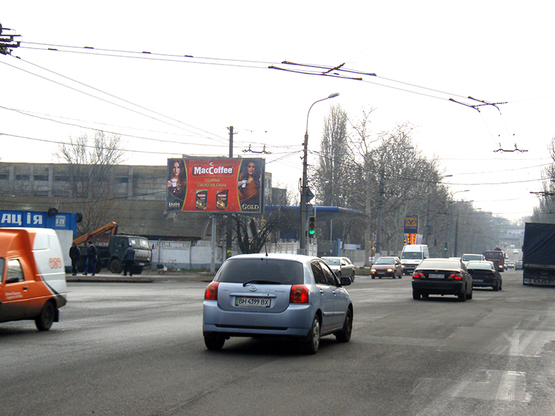 Фото рекламної площини за адресою Стуса - 2-я Застава Фото рекламної площини за адресою Стуса - 2-я Застава