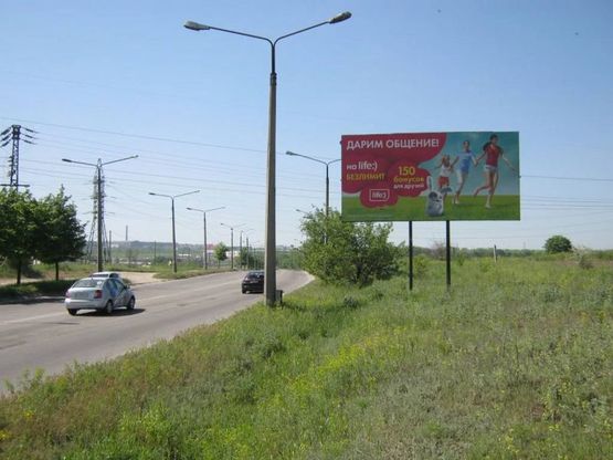 Фото рекламной плоскости по адресу 044_Запорожье_ул.Истомина/Хортицкое шоссе